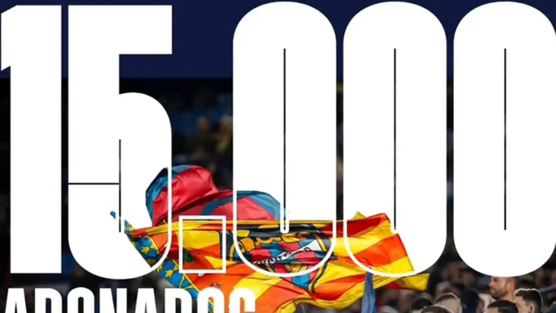 El Levante UD llega a los 15.000 abonados