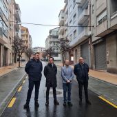 O Concello de Ourense abre a rúa Vázquez Núñez tras as obras de acondicionamento