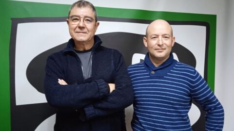 Joaqu&iacute;n Biel con Juan Villalba