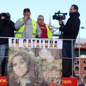 Els taxistes han tornat a protestar als carrers de Barcelona