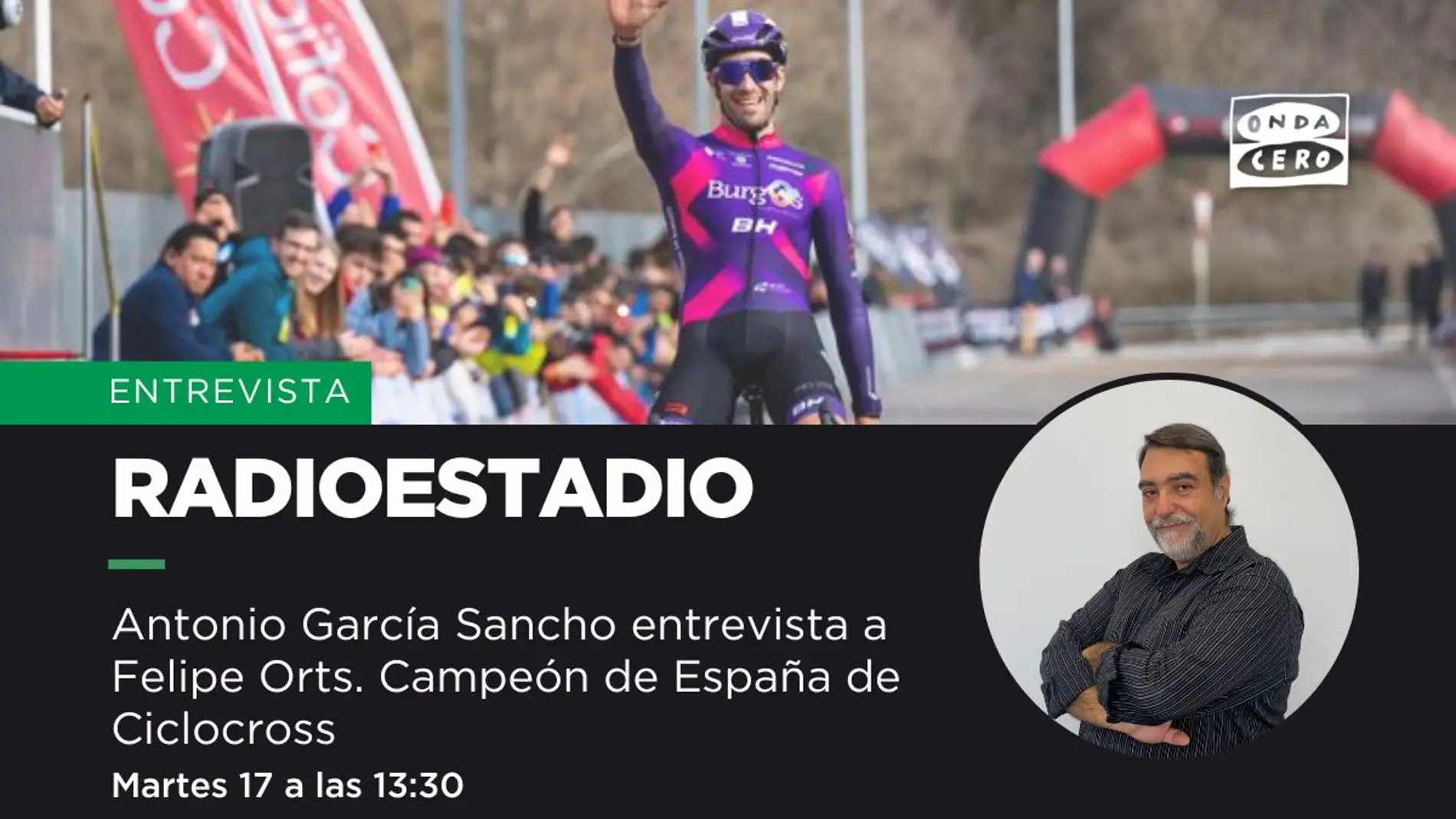 Entrevista con Felipe Orts, pentacampeón de España de Ciclocross Entrevista con Felipe Orts, pentacampeón de España de Ciclocross