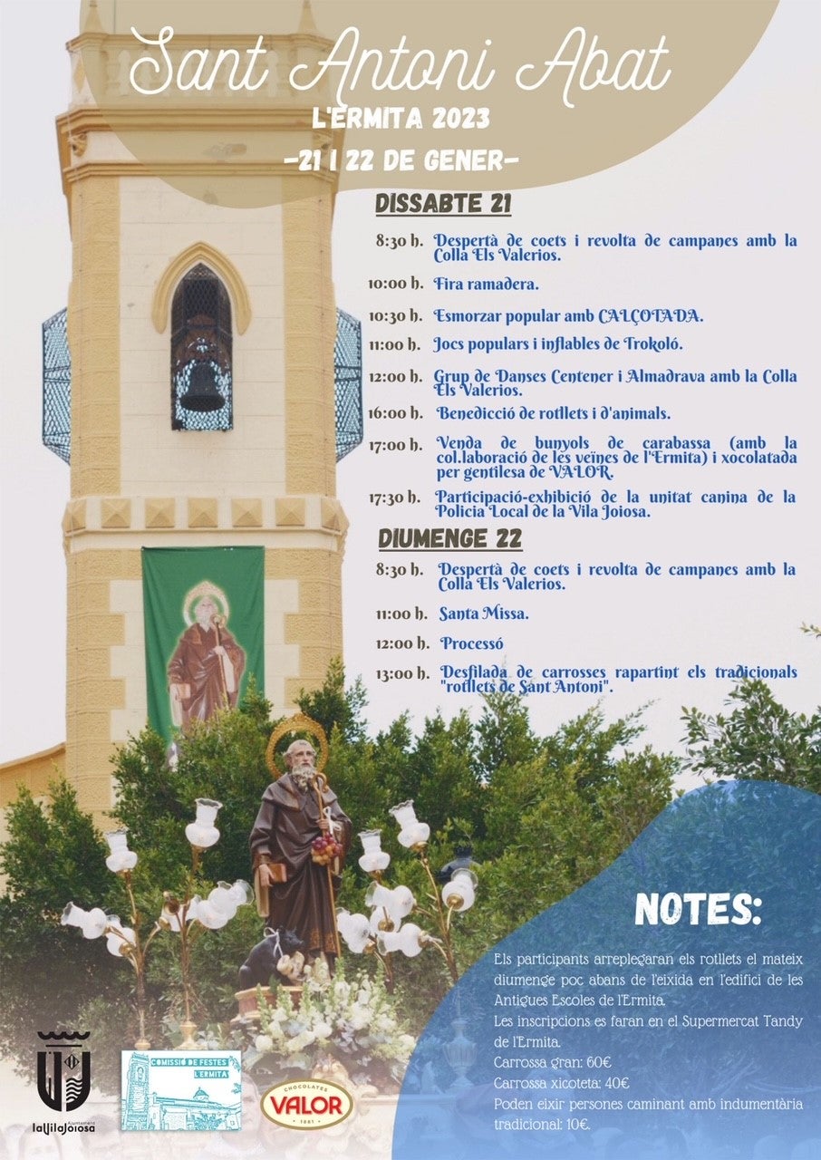 La Ermita de La Vila Joiosa celebra sus Festes de Sant Antoni La Ermita de La Vila Joiosa celebra sus Festes de Sant Antoni
