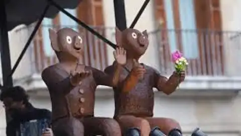 Cerdos de chocolate Rifa San Antón Cerdos de chocolate Rifa San Antón