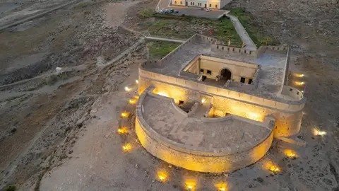 Panorámica del Castillo de Guardias Viejas Panorámica del Castillo de Guardias Viejas