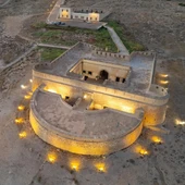 Panorámica del Castillo de Guardias Viejas Panorámica del Castillo de Guardias Viejas