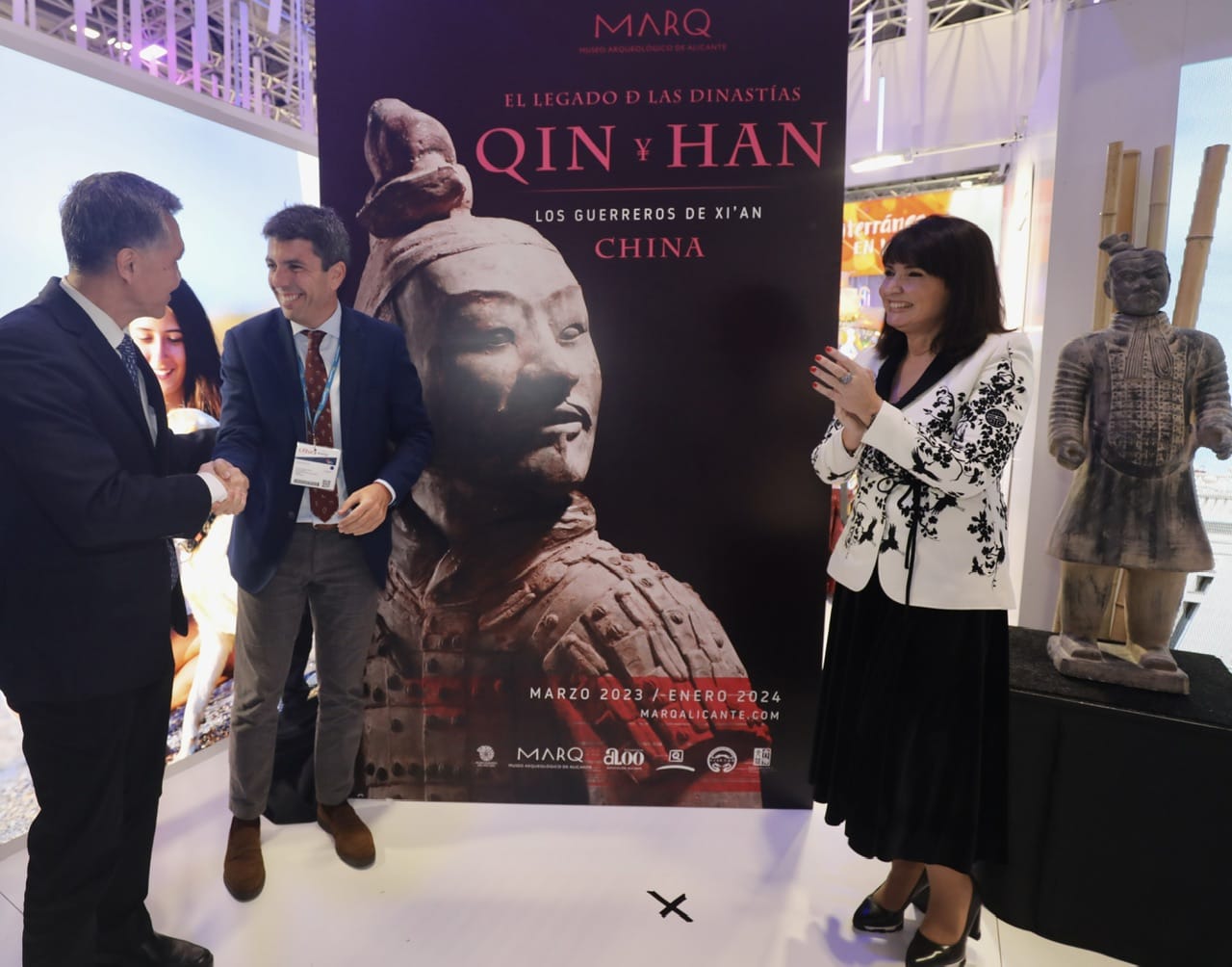 Los guerreros de Xi’an salen de China por primera vez tras la pandemia y llegan al MARQ de Alicante Los guerreros de Xi’an salen de China por primera vez tras la pandemia y llegan al MARQ de Alicante