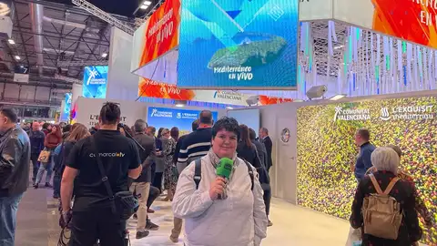 marta llinares en fitur marta llinares en fitur