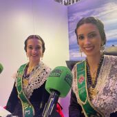 Alejandra Sáez y Selene Tarín Reinas de las fiestas de la Magdalena