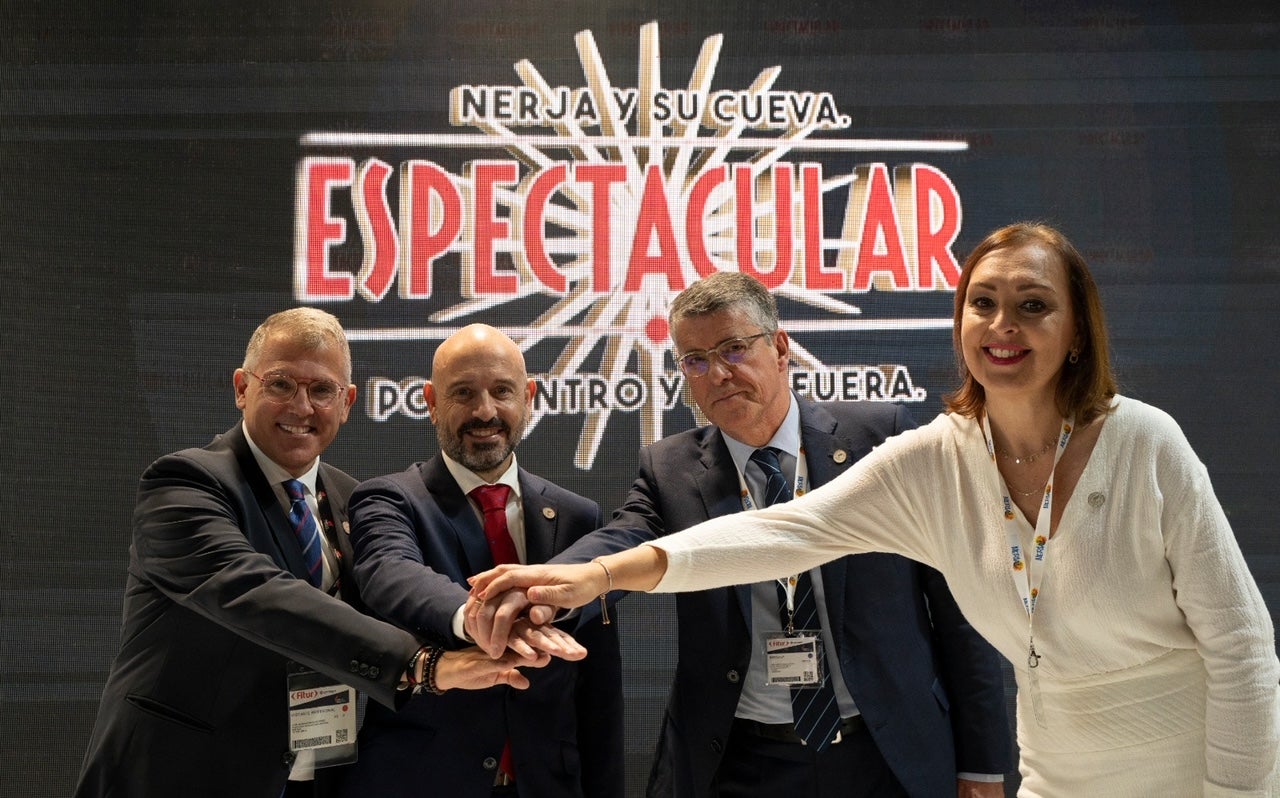 Nerja y su Cueva se presentan juntos en Fitur 2023 como un destino "espectacular", el más sostenible de la Costa del Sol Nerja y su Cueva se presentan juntos en Fitur 2023 como un destino "espectacular", el más sostenible de la Costa del Sol