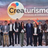 El president Ximo Puig ha participado en la entrega de los premios Crea Turisme