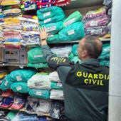 Incautados casi 2000 productos falsos Guardia Civil