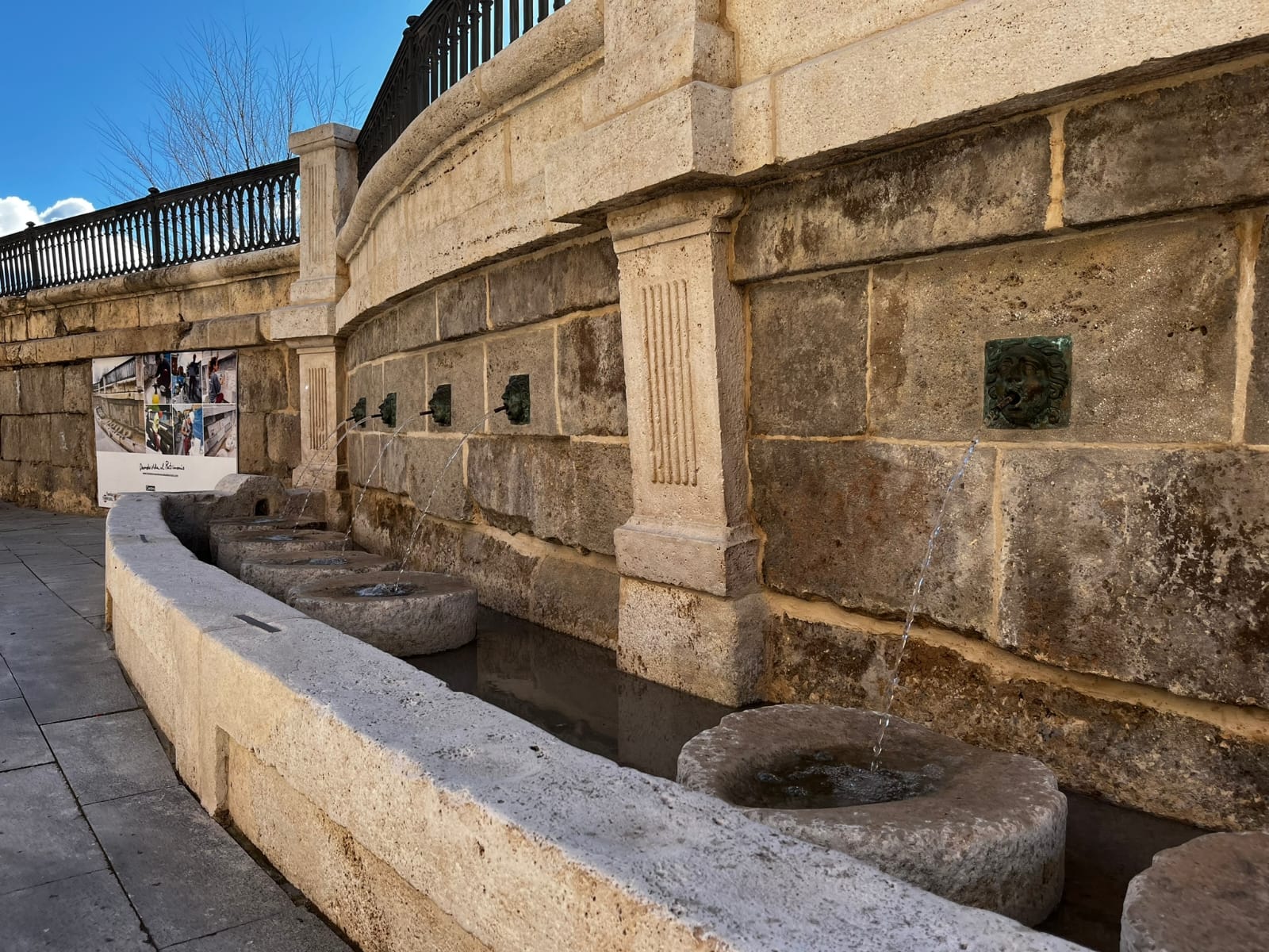 Finaliza la restauración de la fuente de los Franciscanos Finaliza la restauración de la fuente de los Franciscanos