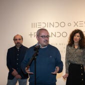  Inauguración da exposición "Medindo o xesto, trazando o tempo"
