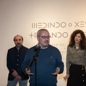 Inauguración da exposición "Medindo o xesto, trazando o tempo" Inauguración da exposición "Medindo o xesto, trazando o tempo"