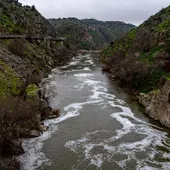 En la imagen, el Tajo a su paso por Toledo. En la imagen, el Tajo a su paso por Toledo.