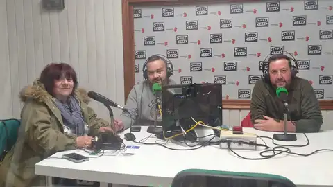 Juani Palencia, Sebastián Marín y José García de Mateos Juani Palencia, Sebastián Marín y José García de Mateos