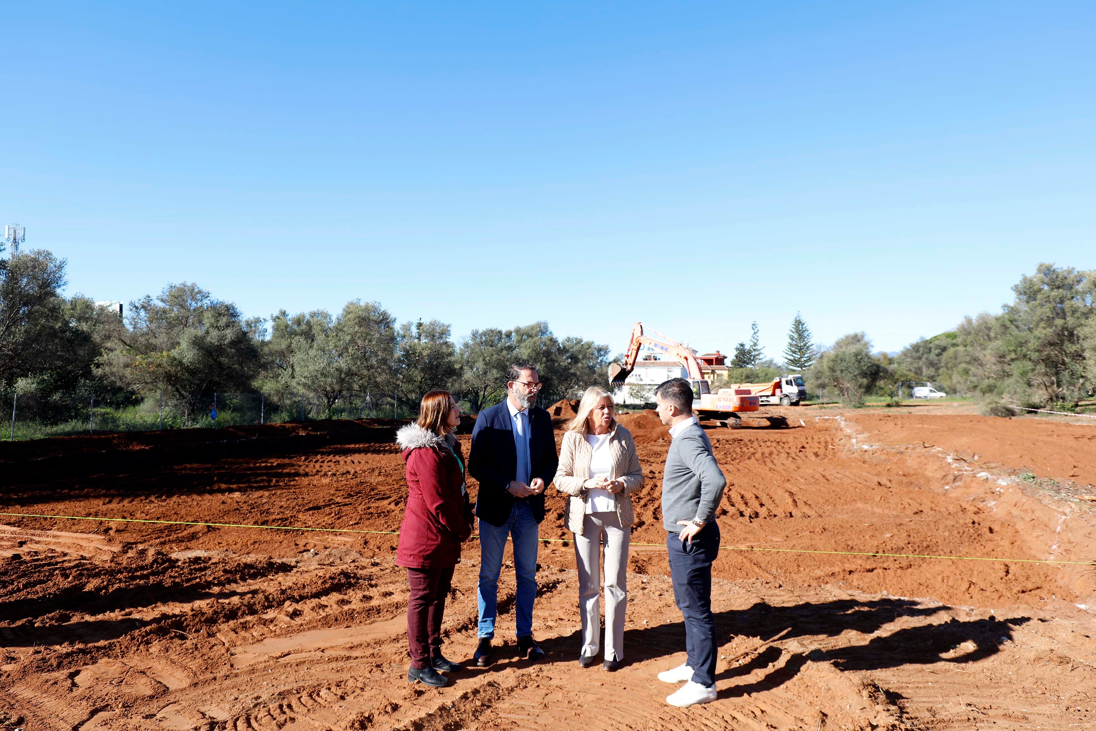 Comienza la obra del nuevo centro de salud de Las Chapas Comienza la obra del nuevo centro de salud de Las Chapas