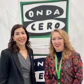 La Secretaria de Estado de Turismo, la mallorquina Rosana Morillo, junto a la periodista de Onda Cero, Elka Dimitrova. 