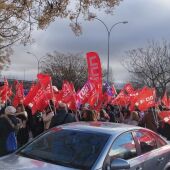 Marcha de trabajadores de limpieza en Ciudad Real