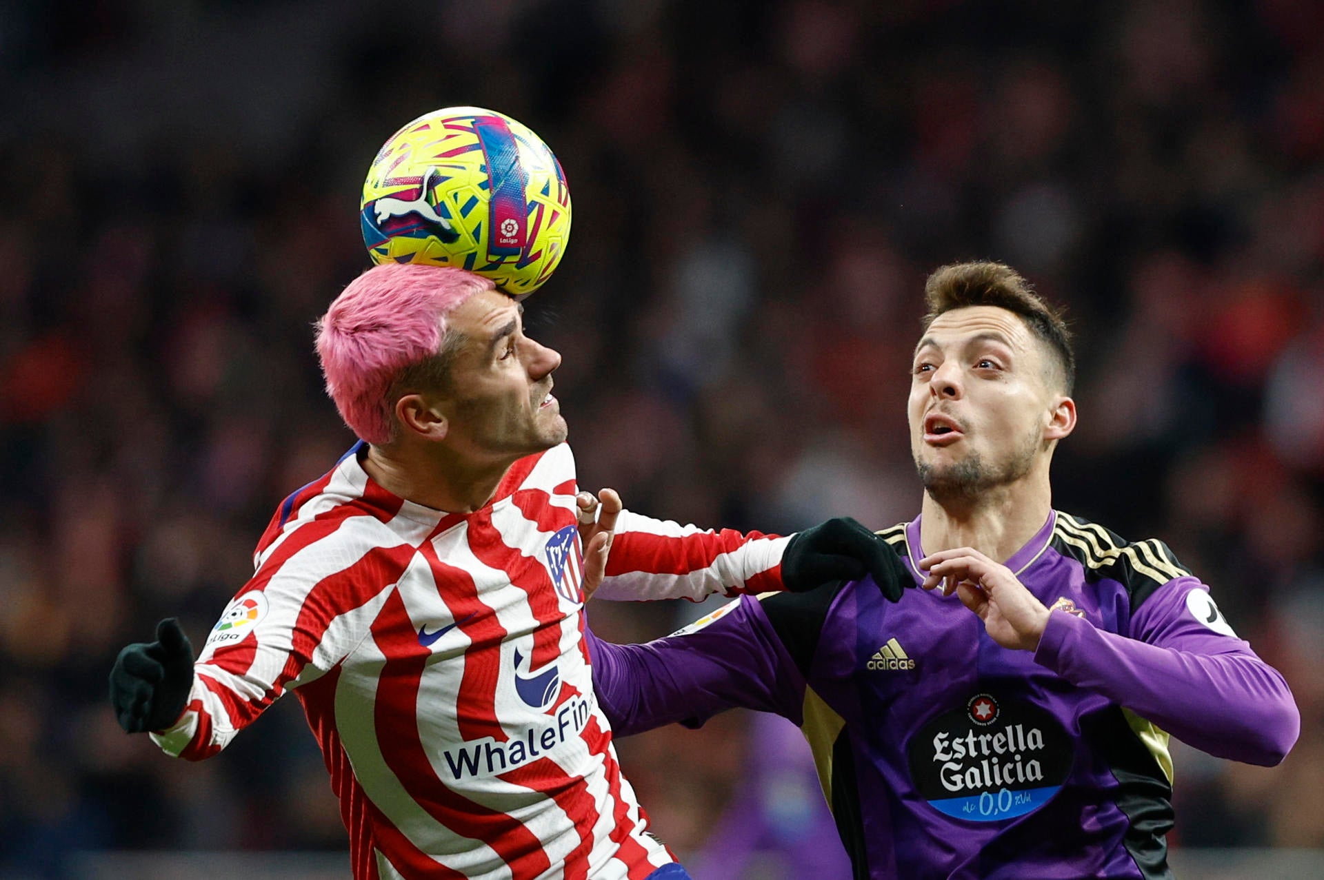 El Atlético de Madrid arrolla al Valladolid en el Metropolitano El Atlético de Madrid arrolla al Valladolid en el Metropolitano