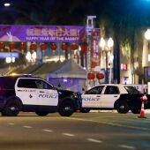 La Policía de Los Ángeles desplegada tras el tiroteo