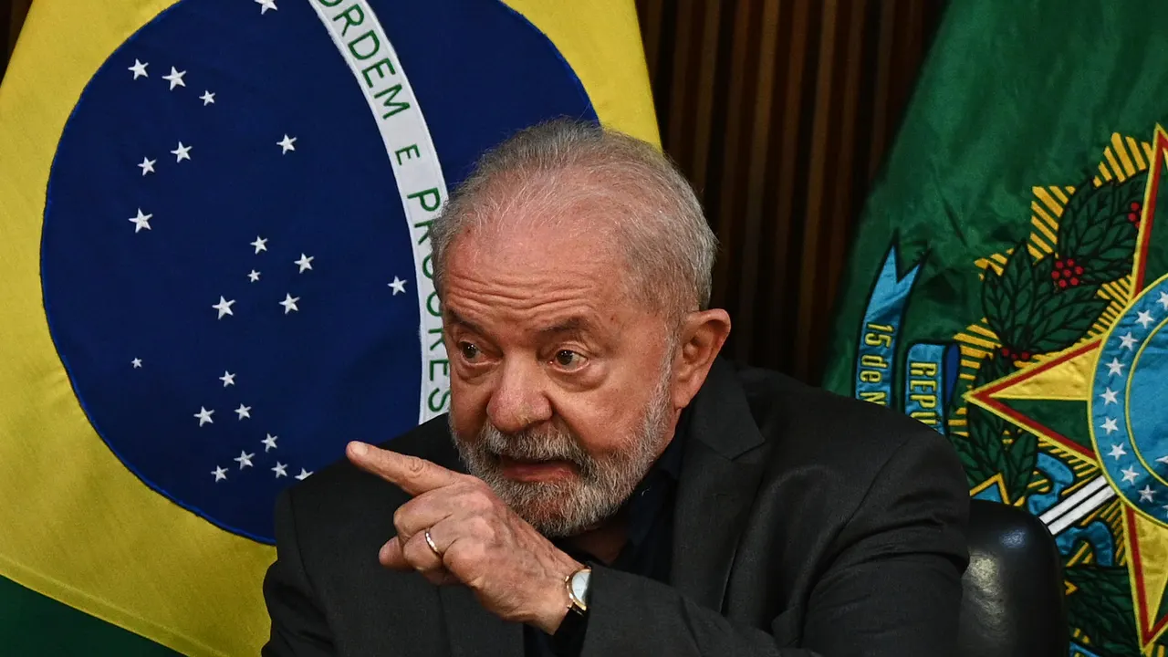 El presidente de Brasil, Luiz Inacio Lula da Silva