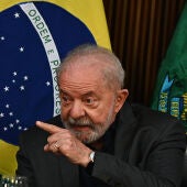 El presidente de Brasil, Luiz Inacio Lula da Silva