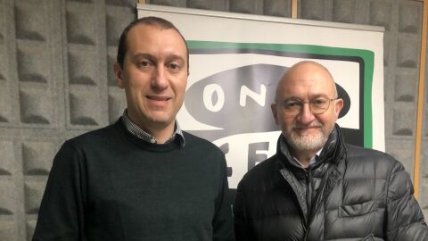 Javier Saralegui y Felipe Larri&oacute;n