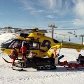 Herida una esquiadora en el primer día de apertura de Valgrande