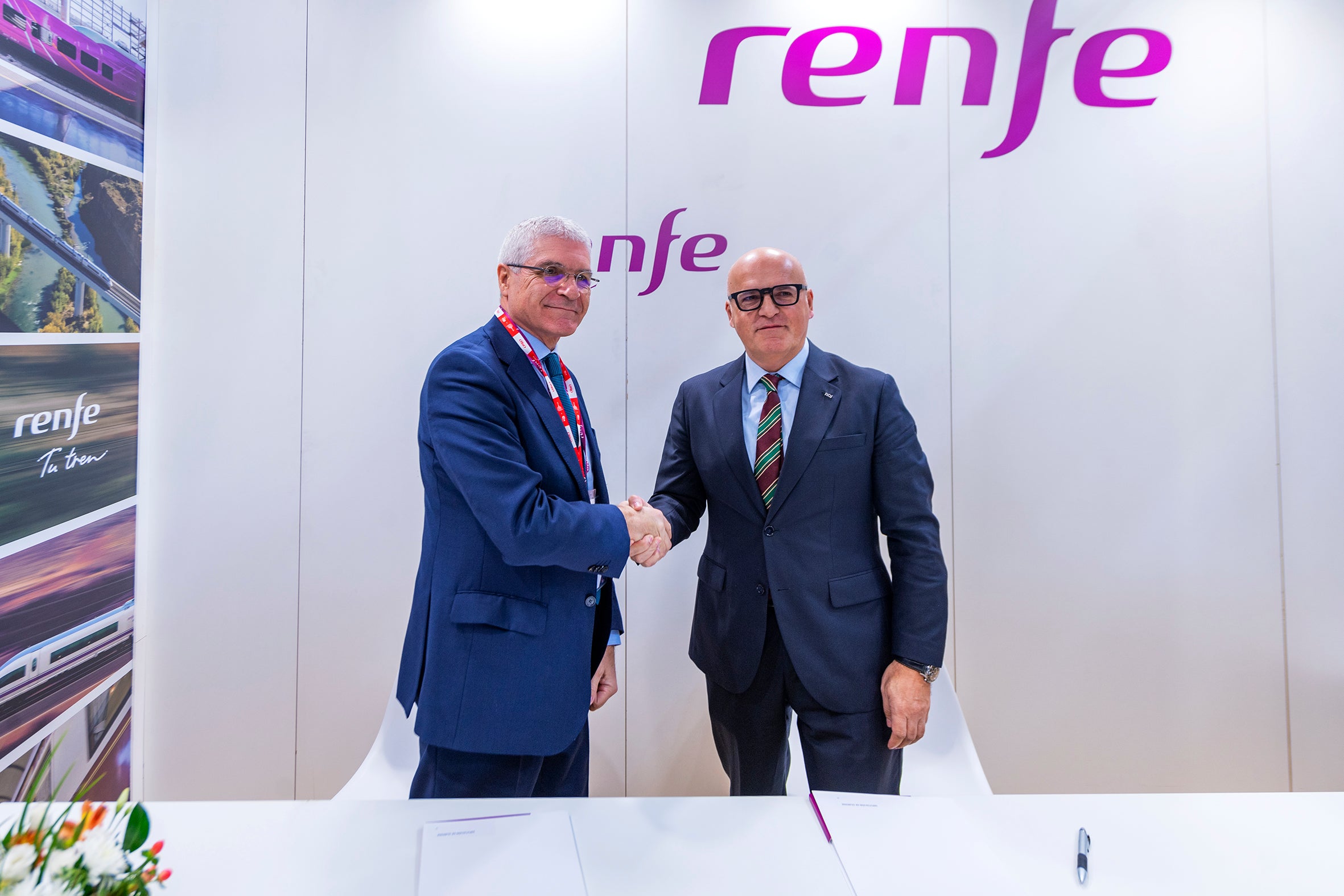 Convenio entre Deputación de Ourense e Renfe para o programa de Termalismo Social Convenio entre Deputación de Ourense e Renfe para o programa de Termalismo Social