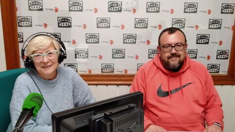 Reme Rufino y Manuel Ventoso, de Amnist&iacute;a Internacional