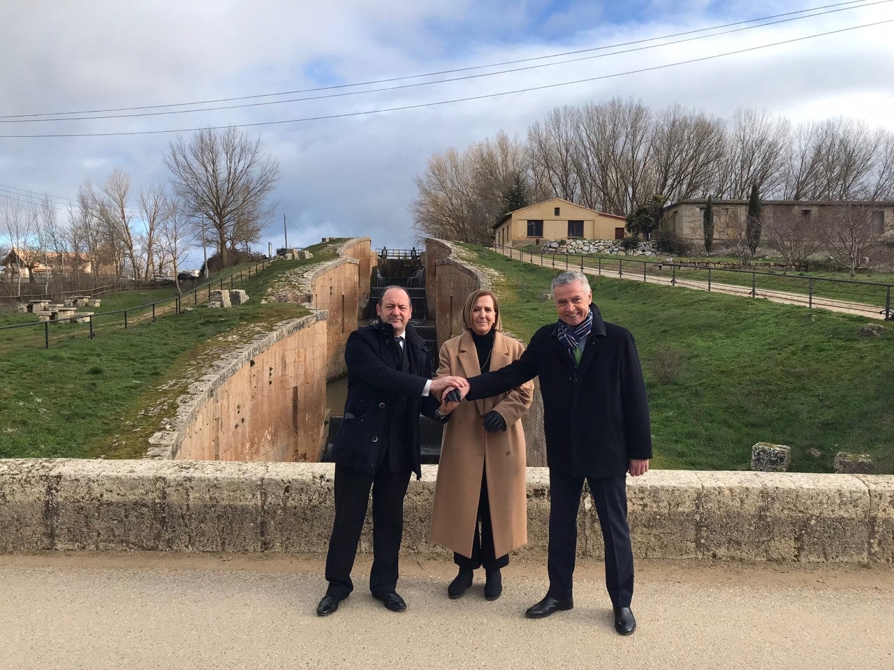 La cuádruple esclusa del Canal de Castilla en Frómista lucirá nueva iluminación La cuádruple esclusa del Canal de Castilla en Frómista lucirá nueva iluminación
