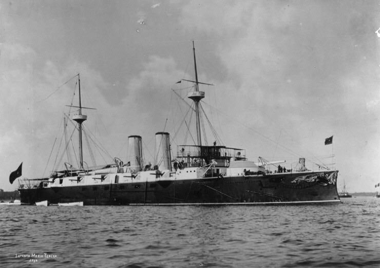 Crucero Infanta María Teresa, el buque olvidado de la escuadra española Crucero Infanta María Teresa, el buque olvidado de la escuadra española
