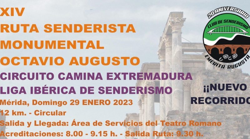 400 personas participan este domingo en la 14 Ruta Senderista Monumental “Octavio Augusto” 400 personas participan este domingo en la 14 Ruta Senderista Monumental “Octavio Augusto”