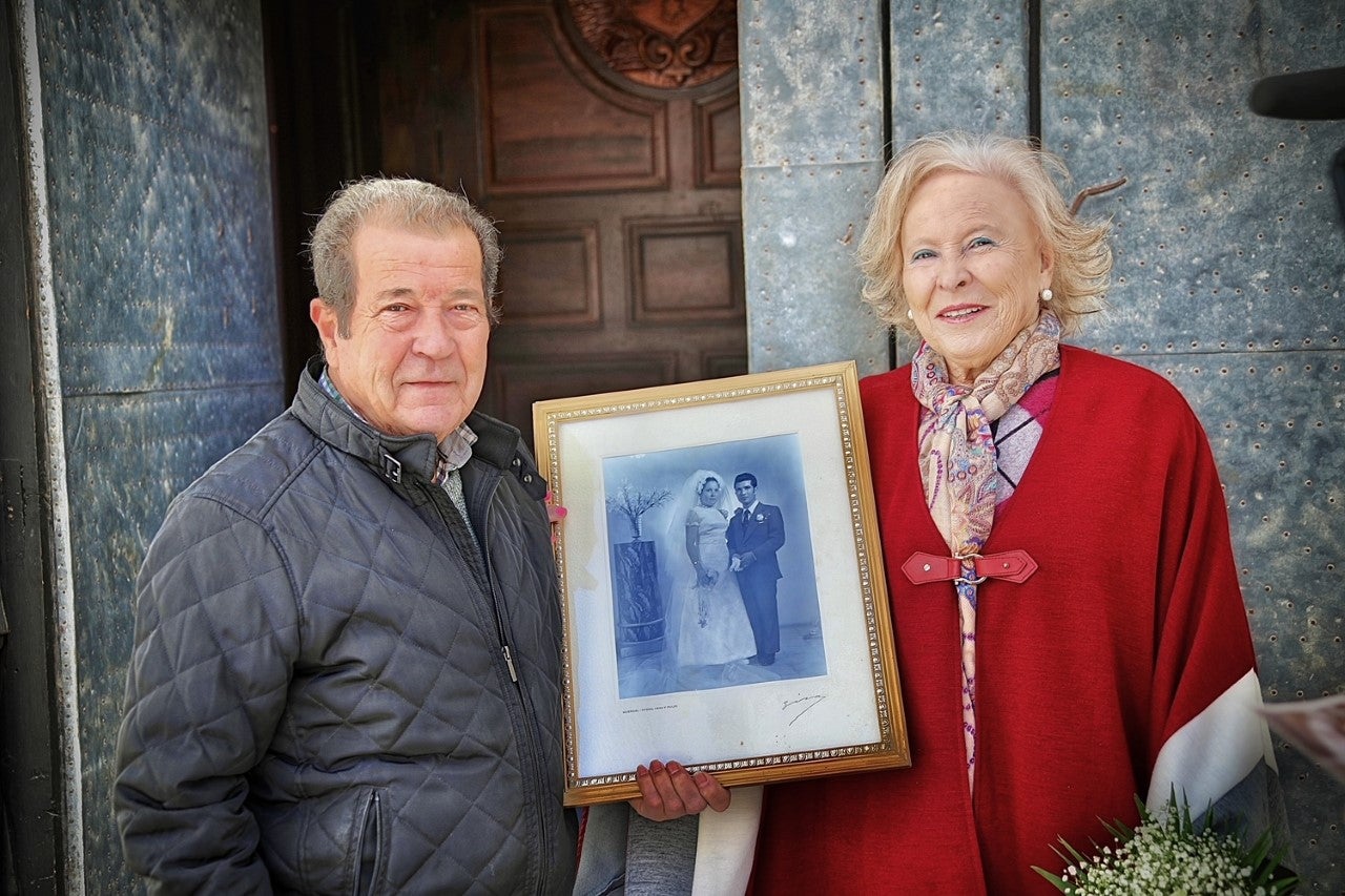Los mayores de Cantoria reviven su boda 50 años después Los mayores de Cantoria reviven su boda 50 años después