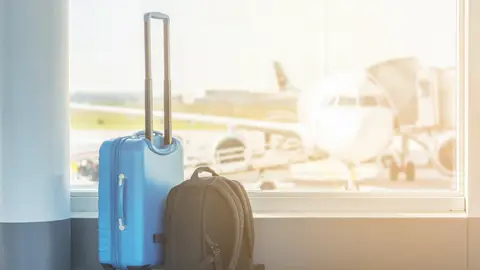 Mochila y maleta para avión Mochila y maleta para avión