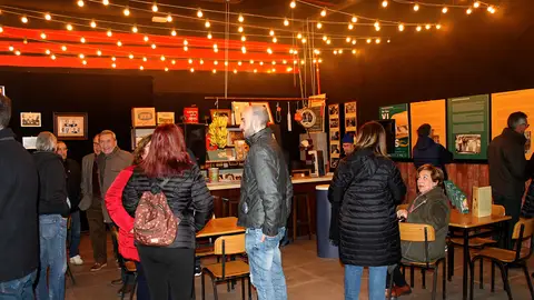 Exposición del Bar Villalobos en l'Aljub. Exposición del Bar Villalobos en l'Aljub.