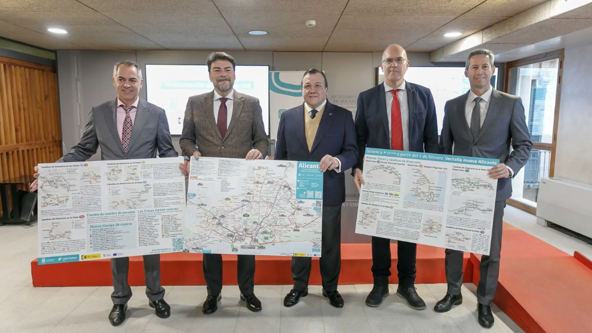 Nuevas líneas, más frecuencias y menos esperas nueva red del bus urbano de Alicante "MIA"