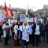 Huelga de médicos en Cataluña Huelga de médicos en Cataluña