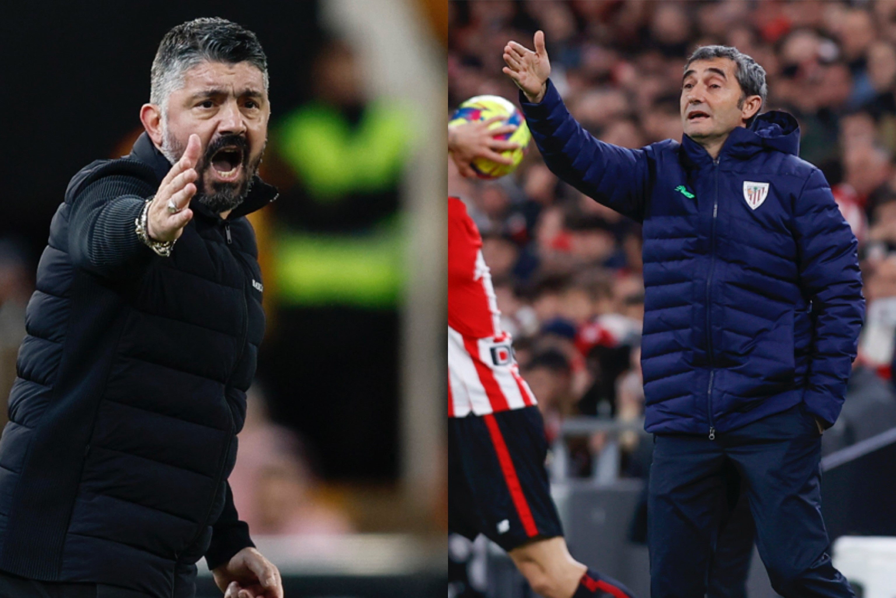 Gattuso y Valverde, cara a cara por las semifinales Gattuso y Valverde, cara a cara por las semifinales
