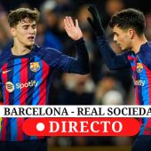 Barcelona - Real Sociedad en directo: sigue el partido de cuartos de Copa de Copa del Rey