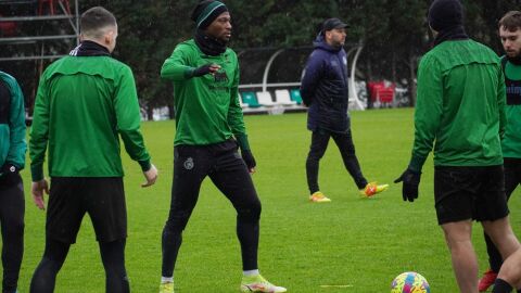 entrenamiento Racing Santander