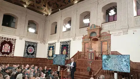 La Universidad de Alcalá celebra el acto de presentación de la conmemoración del 25 Aniversario de su declaración como Patrimonio Mundial por la Unesco La Universidad de Alcalá celebra el acto de presentación de la conmemoración del 25 Aniversario de su declaración como Patrimonio Mundial por la Unesco