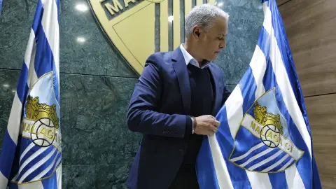 Pellicer, entrenador del Málaga CF Pellicer, entrenador del Málaga CF