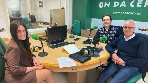 Tamara Ma&ntilde;as (izquierda), Javier Puebla (centro) y Manuel Rocamora (derecha).