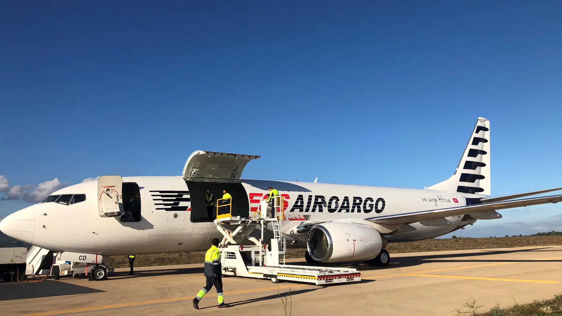 El Aeropuerto de Castellón impulsa la actividad logística con la realización de diversas operaciones de carga