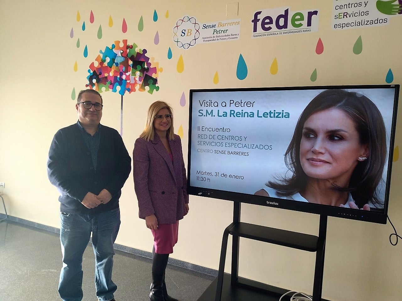 La reina Letizia clausura el martes en la sede de Sense Barreres de Petrer un encuentro de la red de centros de FEDER La reina Letizia clausura el martes en la sede de Sense Barreres de Petrer un encuentro de la red de centros de FEDER