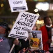 Protestas en Estados Unidos tras la publicación del vídeo que muestra la paliza mortal de cinco policías a  Tyre Nichols 