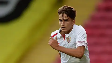 El futbolista Denis Suárez durante su etapa en el Sevilla El futbolista Denis Suárez durante su etapa en el Sevilla