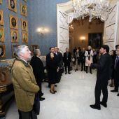 Salón Azul del Ayuntamiento de Alicante acoge a los embajadores del Consejo Diplomático de Casa Mediterráneo